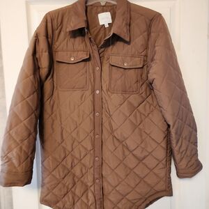 Quilted Women's Utility Jacket NWOT